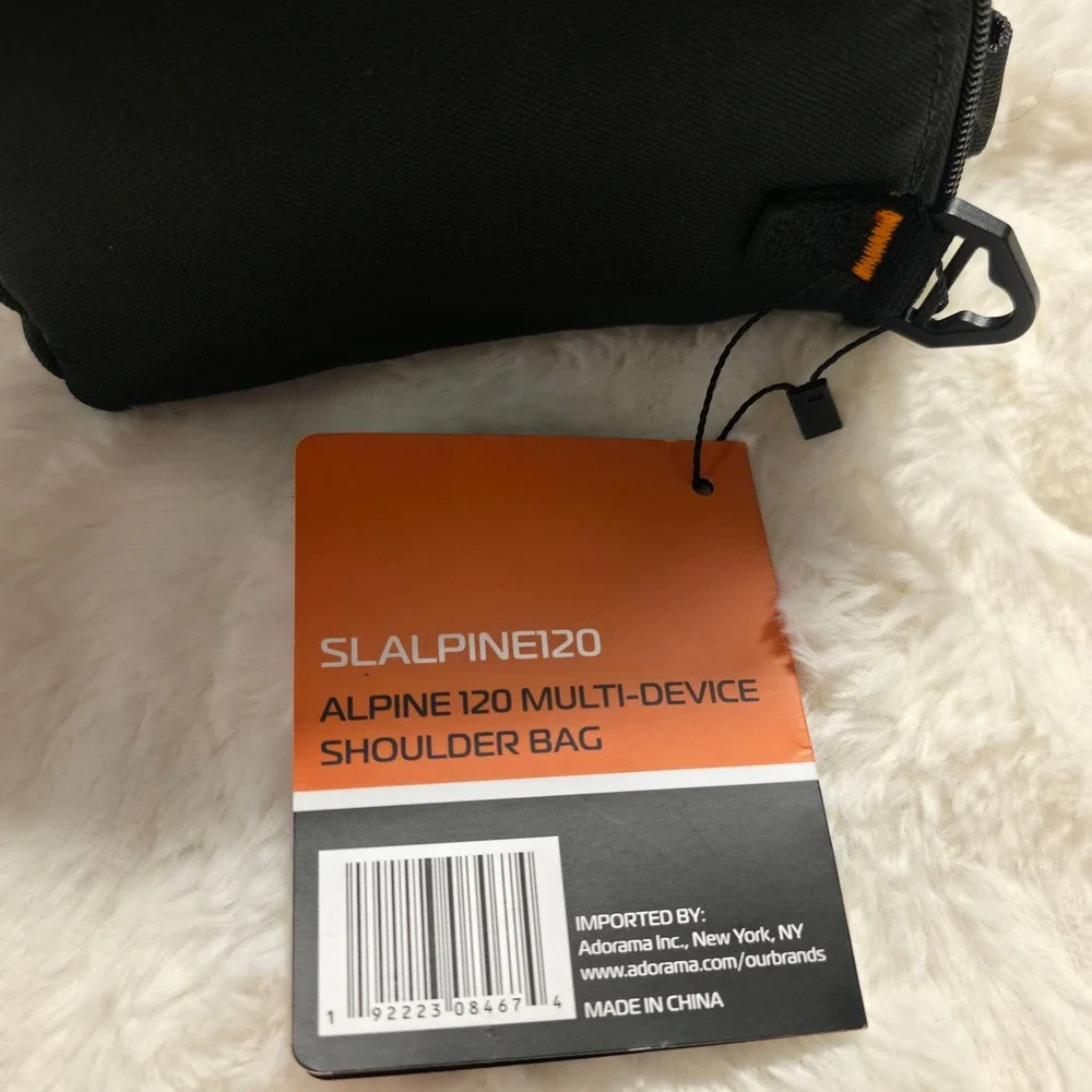 Slinger Alpine 120 Shoulder Bag Unisex OS Black NEW Camera Gear Case SLALPINE120